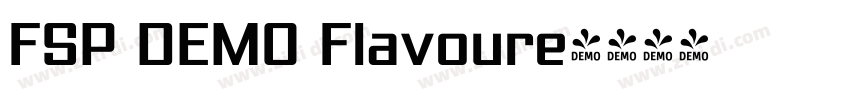 FSP DEMO Flavoure字体转换 FSP DEMO Flavoure字体转换